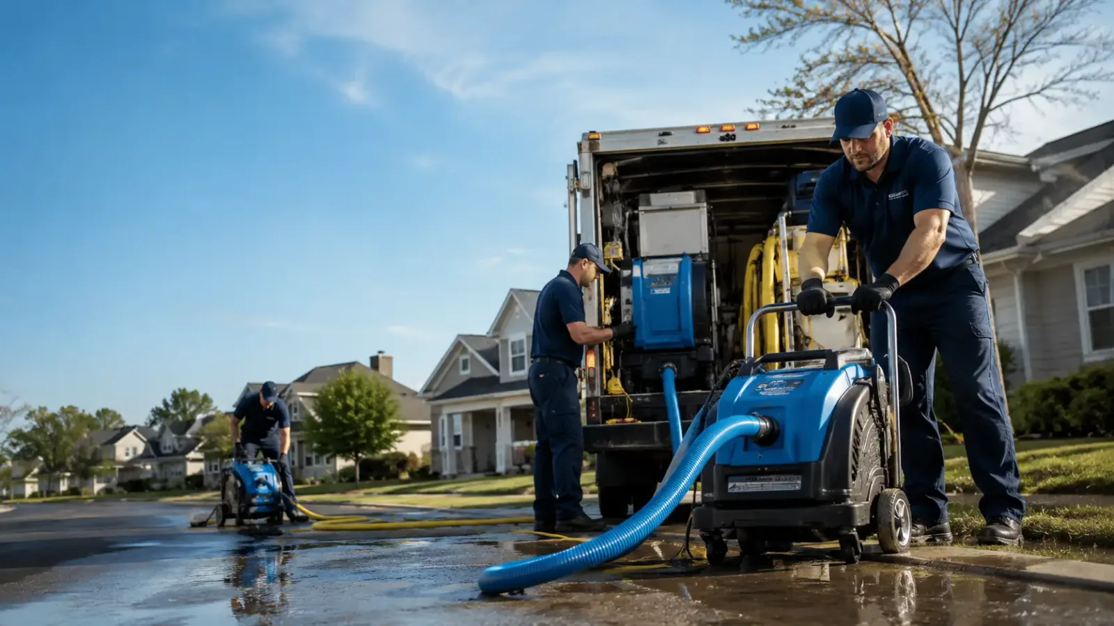 Flood Damage Cleanup in Sudan, TX